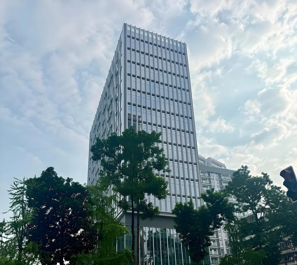 新见兴通锦中心外观图